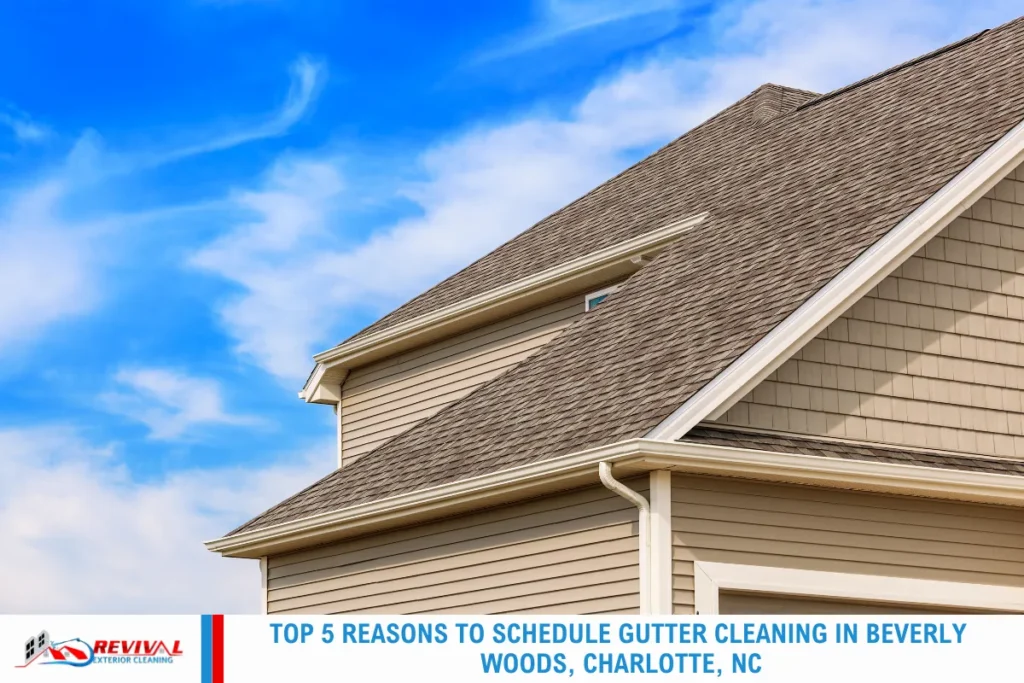 Top 5 Reasons to Schedule Gutter Cleaning in Beverly Woods, Charlotte, NC