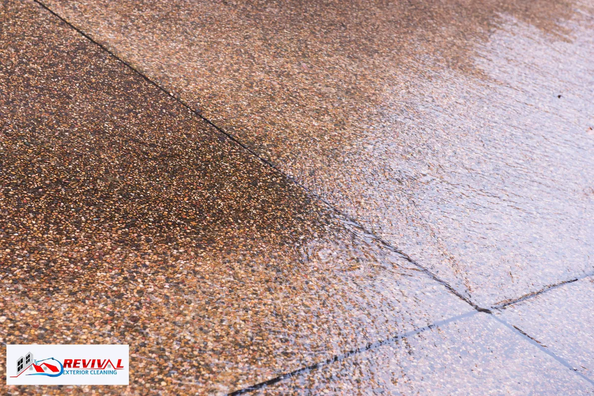 Not Giving the Driveway Enough Time to Dry