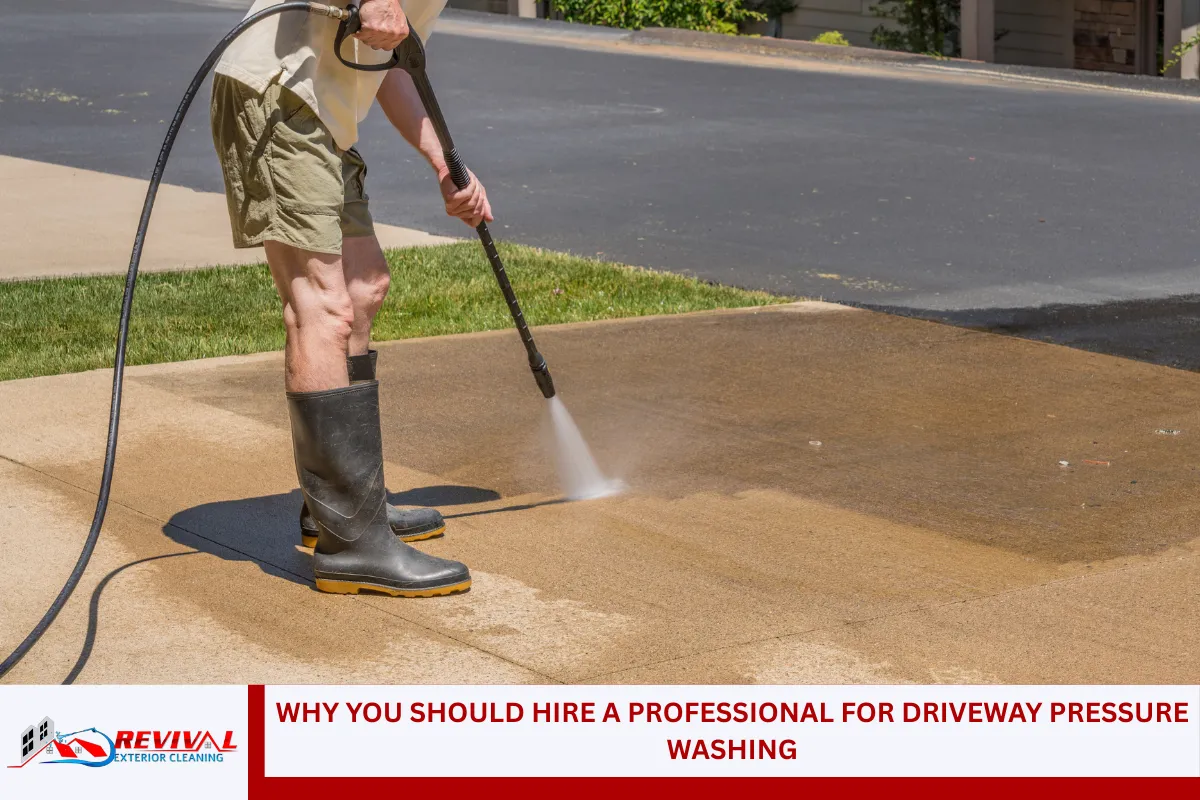 Why You Should Hire a Professional for Driveway Pressure Washing