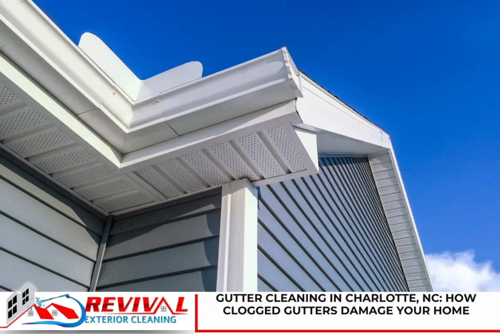 Gutter Cleaning in Charlotte, NC: How Clogged Gutters Damage Your Home