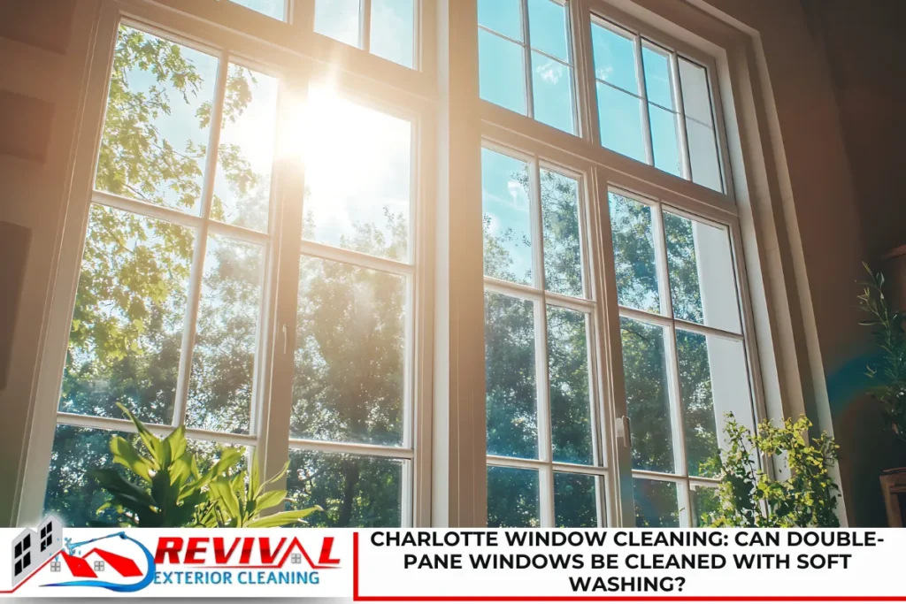 Charlotte Window Cleaning: Can Double-pane Windows Be Cleaned With Soft Washing?