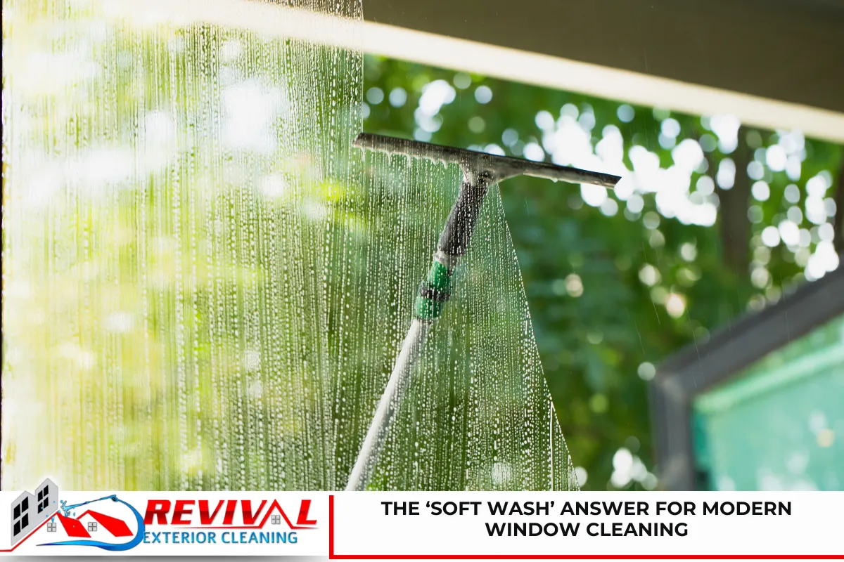The ‘Soft Wash’ Answer for Modern Window Cleaning