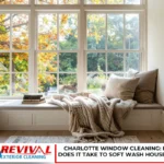 Charlotte Window Cleaning: How Long Does It Take to Soft Wash House Windows?