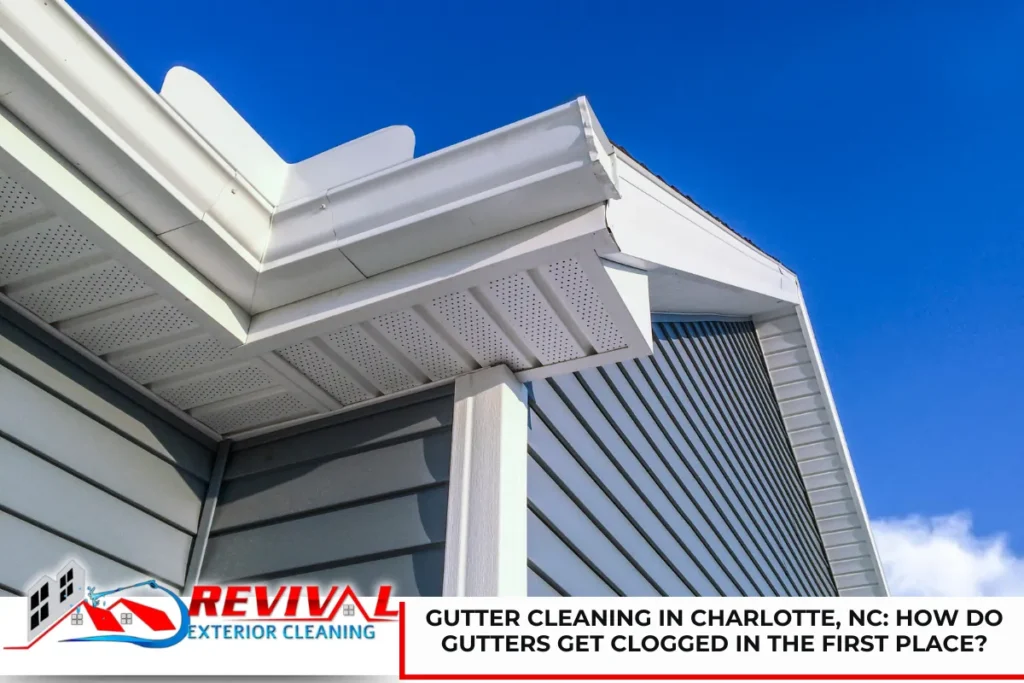 Gutter Cleaning in Charlotte, NC: How Do Gutters Get Clogged in the First Place?