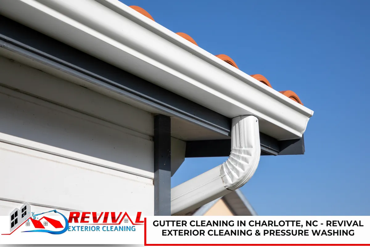 Gutter Cleaning in Charlotte, NC - Revival Exterior Cleaning & Pressure Washing