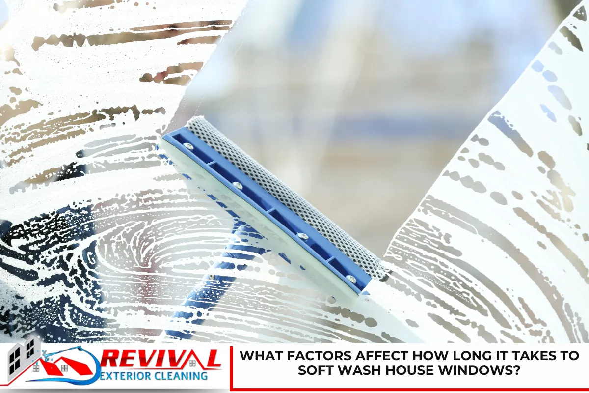What Factors Affect How Long It Takes to Soft Wash House Windows?