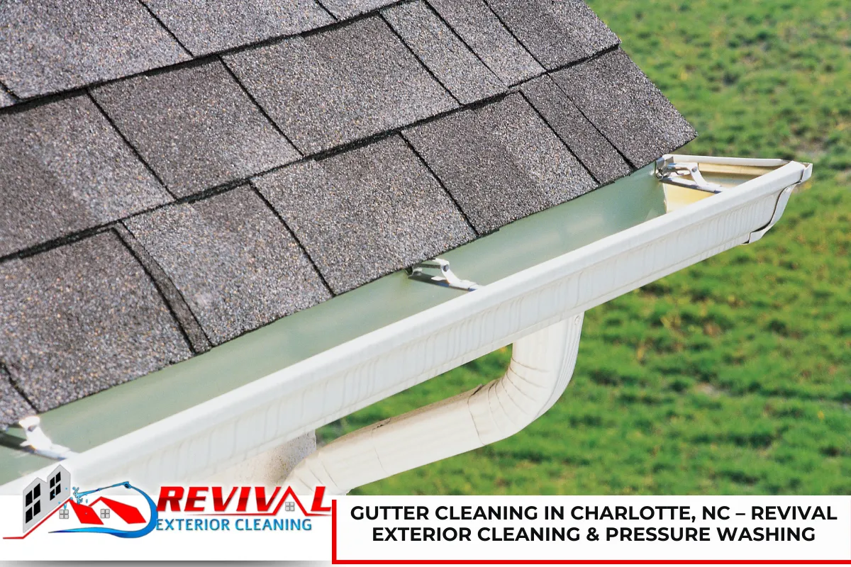 Gutter Cleaning in Charlotte, NC – Revival Exterior Cleaning & Pressure Washing