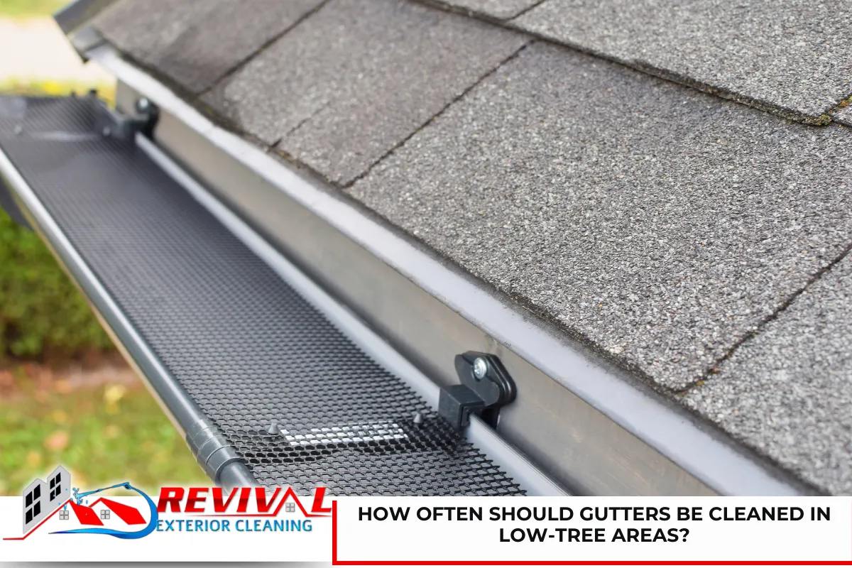 How Often Should Gutters Be Cleaned in Low-Tree Areas