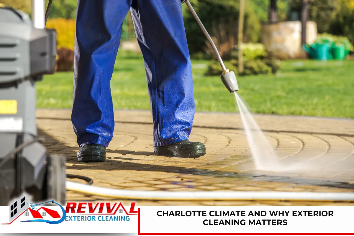 Charlotte Climate and Why Exterior Cleaning Matters