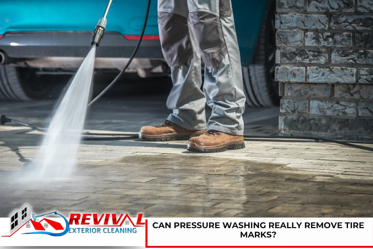Can Pressure Washing Really Remove Tire Marks