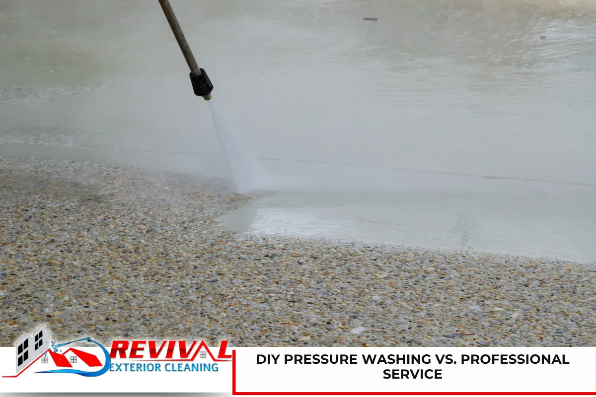 DIY Pressure Washing vs. Professional Service