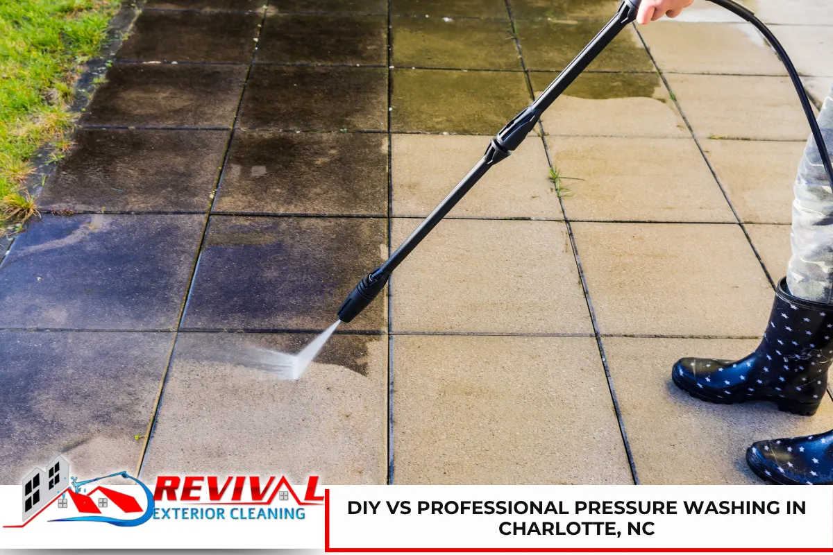 DIY vs Professional Pressure Washing in Charlotte, NC