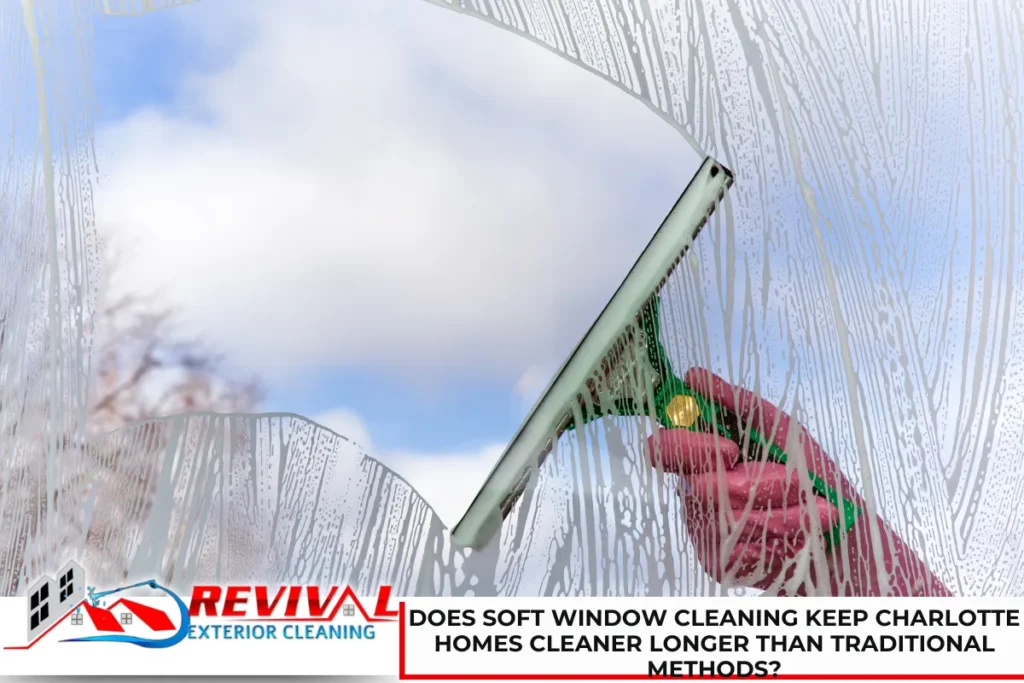 Does Soft Window Cleaning Keep Charlotte Homes Cleaner Longer Than Traditional Methods?