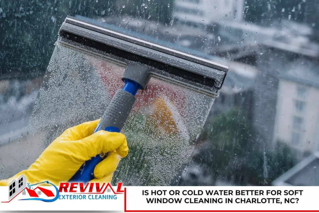 Is Hot or Cold Water Better for Soft Window Cleaning in Charlotte, NC?